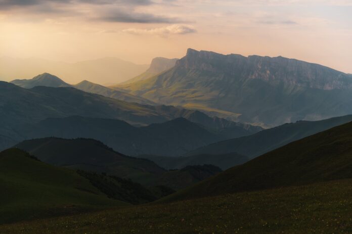 scenic view of drakensberg mountain ranges