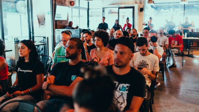 pexels-matheus-bertelli-3321789 Networking event