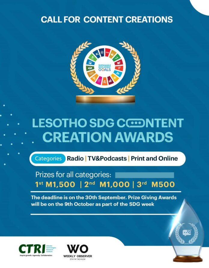 Lesotho SDG Content Creation Awards